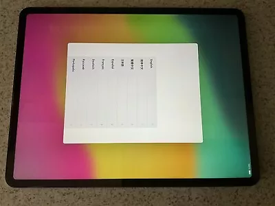 Apple Ipad Pro 12.9  Tablet 4th Gen 128GB WiFi • $355
