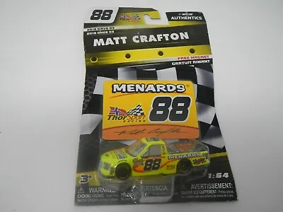 Nascar Authentics Matt Crafton #88 Ideal Door Menard's Truck 2019 Wave 3 1:64 • $21.99