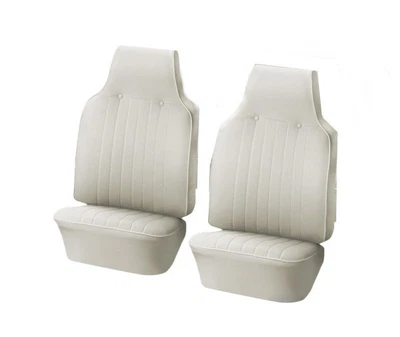 $227.95 • Buy 1968 - 1969 VW Volkswagen Bug Slip-On Bucket Seat Upholstery, Off White IN STOCK