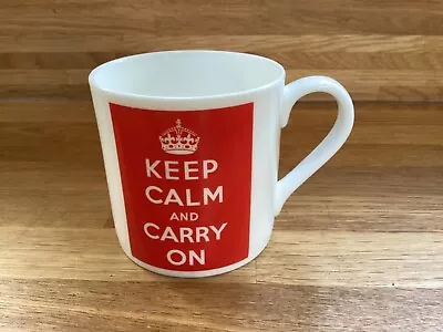 McLaggan Smith Mug Keep Calm And Carry On Barterbooks Red • £4.99