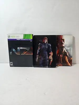 Mass Effect 3 N7 Collector's Edition (Xbox 360 2012) Free Shipping Steelbook • $24.95