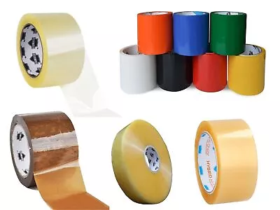 Acrylic Carton Sealing Packaging Packing Tape Select Your Mil Size Color & Qty • $1768.04