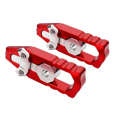 US Motorcycle Rear Axle Chain Adjusters Tensioner For Honda Grom 2014-2021 Red • $37.99