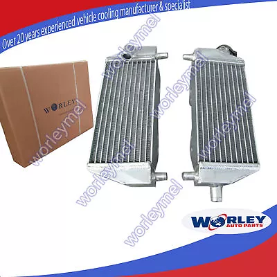 Aluminum Radiator FOR Kawasaki KX125 1994-2002 KX250 1994-2002 2001 2000 99 98 • $49.99