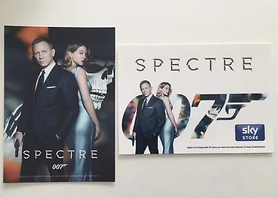 2  James Bond. Spectre. Pre-order Postcards • £2.50