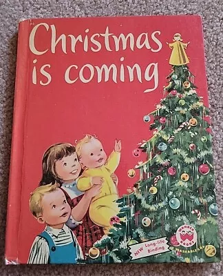 1952 Children’s Book Christmas Is Coming Wonder Books Marcia Martin Vintage • $7