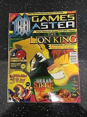 Games Master Magazine Issue 22 Oct 1994 Gamesmaster Retro Vintage Nintendo Sega • £14.99