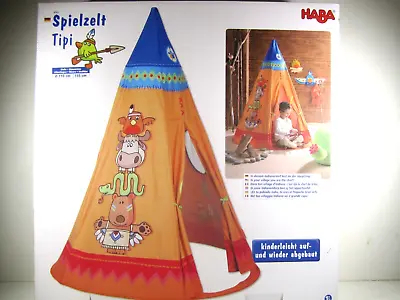 Haba Rare Kids Teepee Native American Play Tent #8061 Germany Fun Indian Room • $99.97