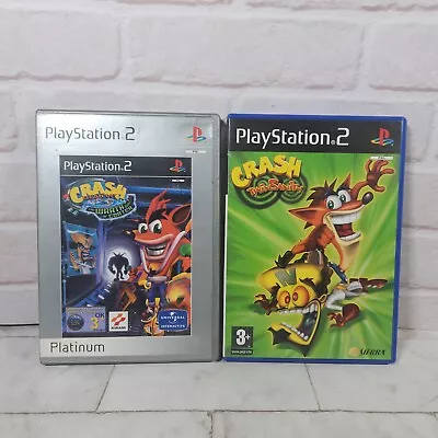 Crash Bandicoot Wrath Of Cortex Twinsanity Bundle PS2 Playstation 2 • £12.95