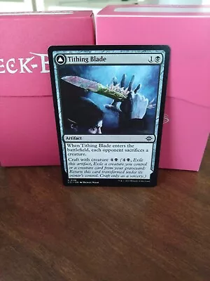 Magic The Gathering MTG Tithing Blade Regular Common Artifact LCI NM • £0.99