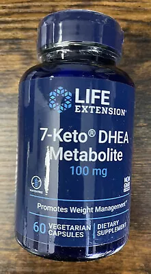 Life Extension 7-Keto DHEA Metabolite [Weight Management] 100mg 60 Veg Capsules • $27.99