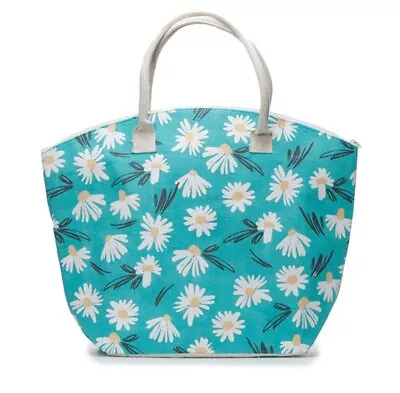 Jute Bertrand Daisy Lane Pick Of The Bunch Beach Bag Holiday Essentials 41x53x15 • £13.99