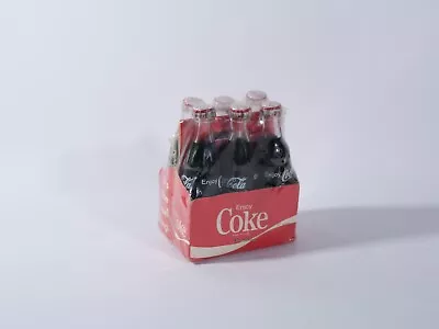 Coca-Cola Miniature  Six Pack Bottles  3 . Sealed NOS • $35