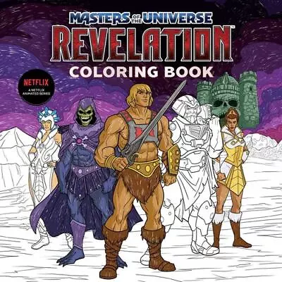 Masters Of The Universe: Revelation Official Coloring Book (Essential Gift Fo... • $13.43