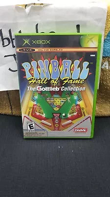 Cib Pinball Hall Of Fame Gottlieb Collection Microsoft Xbox Video Game Complete • $8.99