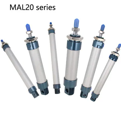 $17.39 • Buy MAL20 Series Aluminum Alloy Pneumatic Mini Air Cylinder Single Rod Double Acting