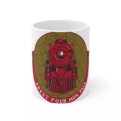 Military Railway Service (U.S. Army) White Coffee Cup 11oz • $12