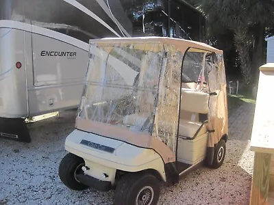 Waterproof Golf Cart Enclosure 2 Passenger 4 Sided All Weather Rain Cover W Bag • $115.99