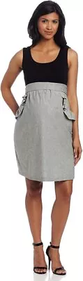 Maternal America Women's Maternity Ruffle Pocket Dress # Large • $15.99