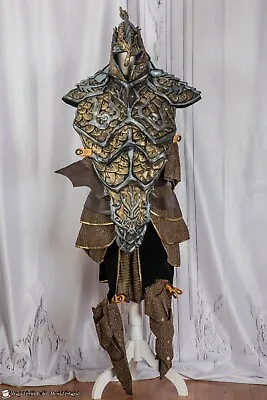 Dragon Lord Costume Medium Fantasy Warrior Knight Renaissance Medieval Halloween • $90