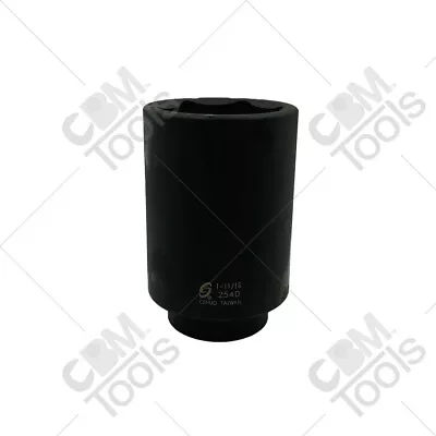 Sunex 254D 1/2  Drive 6 Point 1-11/16  Deep Impact Socket • $33.15