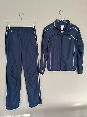 Lacoste Sport Women’s Blue Track Suit Jacket & Pants Size 36  • £154.19