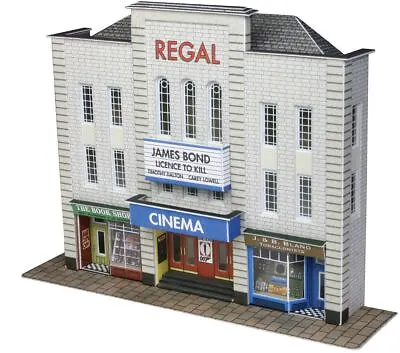 Low Relief Cinema & Shops - N Card Kit – Metcalfe PN170 • £10.50