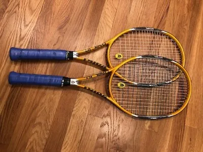 Two Volkl DNX 10 Mid Tennis Rackets Racquets Grip 4 1/2 With Volkl Bag • $149