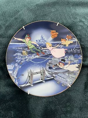 Kenleys Disney Peter Pan 1953 Plate Cartoon Classics  21cm Unboxed Collectable • £9.99