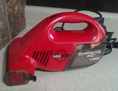 Eureka C4 Corvette Red Vac Vacuum Handheld  Vintage Model 55 • $29.99