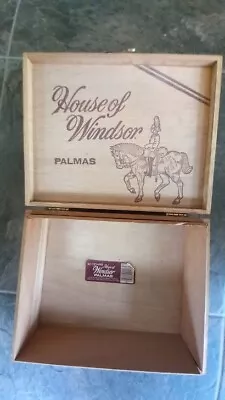 Vintage House Of Windsor (Palmas) Cigar Box Wood • $5