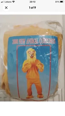 Lion Adults Fancy Dress Wild Zoo Animal Mens Ladies Halloween Missing Left Hand • £10