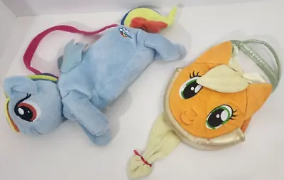 Hasbro MLB My Little Pony Purse Plush Assorted LOT Bag PINK Strap Blue Orange!!! • $19.99