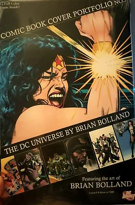 Comic Book Cover Portfolio #3 Dcu Brian Bolland Dc Comics Rare Limited To 1000 • $82.05