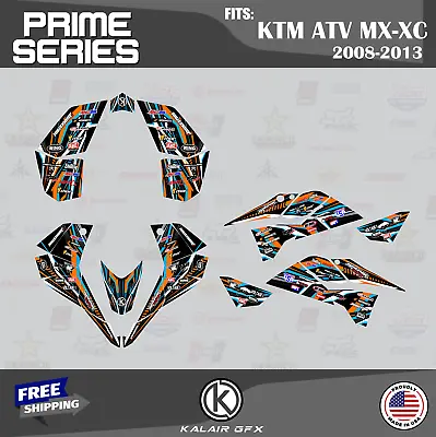 Graphics Kit For KTM 450 450XC 525 525XC (08-13) - 16 MIL PRIME-OC • $148.99