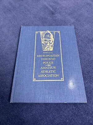 MTPAAA Metropolitan Toronto Police Amateur Athletic Association Book Pre Owned • $19.99