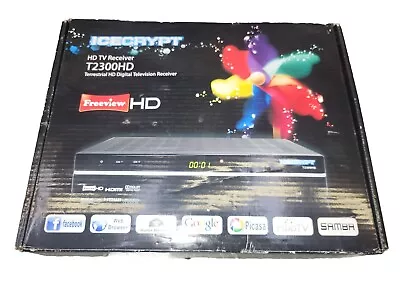 Icecrypt T2300HD Freeview Box - HDMI HD 1080p Media Player • £40