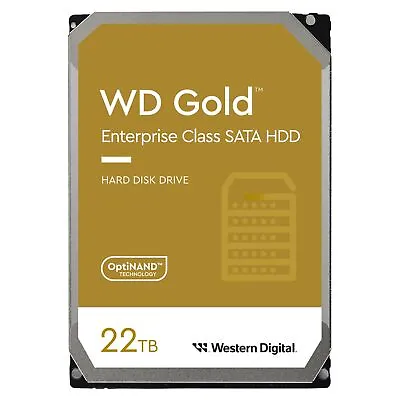 Western Digital HDD Gold 1 TB SATA 128 MB 3.5 Inch • $276.13