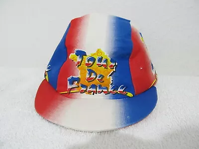 Vintage TOUR De FRANCE Cycling Hat Cap Bicycle Racing Sports CAP-IT-ALL • $24.99