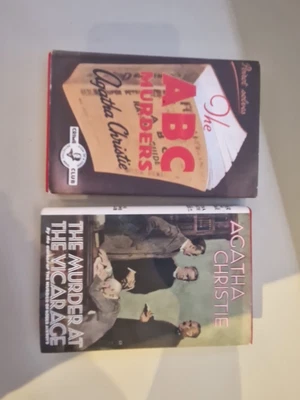 £36 • Buy The Murder At The Vicarage, And The ABC Murders, Agatha Christie, Facimille Copy