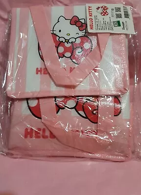 Sanrio Hello Kitty  Aluminium Cooler Bag Lunch Bag With Zipper New With Tag • $25.99