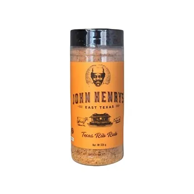 John Henry's BBQ Rub - Texas Rib Rub - 12oz Was Honey Rib Rub • $29.20
