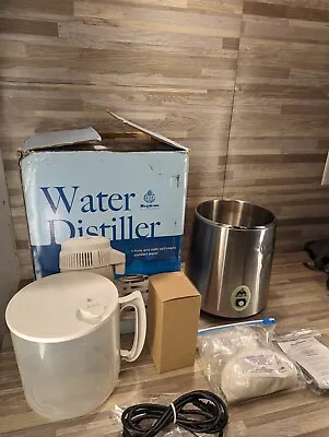 MH943s Megahome Water Distiller Works Perfectly But Is Dented On One Side No Top • $99