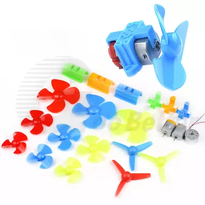 £2.03 • Buy Mini 130 Motor Plastic Propeller Props Fan Mount Kits Toy RC Model Car Boat DIY