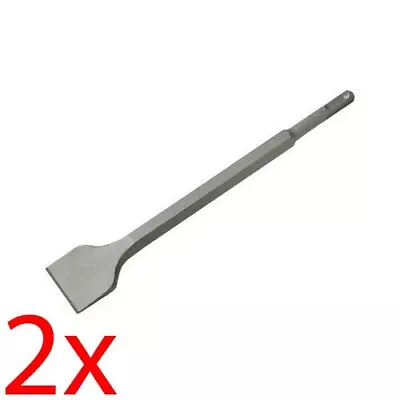 £5.95 • Buy 2 X 50mm Sds Plus Chisel Drill Bit Rotary Hammer Bits Masonry Drilling Tool Diy