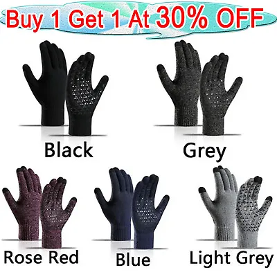 Thermal Cycling Gloves Touch Screen Anti-Slip Windproof Winter Warm Mens Women • £3.23