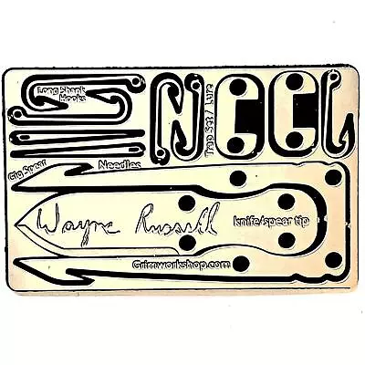 Wayne Russell  Kullcraven  Signature Survival Card • $21.95