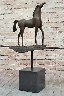 Salvador Dali Abstract Horse Bronze Sculpture Figurine Hot Cast Artwork Decor • $349.50