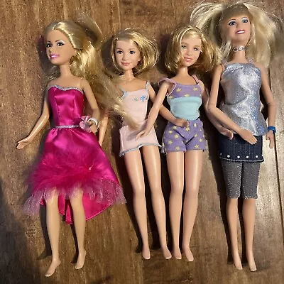 Disney Channel Hannah Montana Sharply Mary Kate And Ashley Barbie Dolls • $30