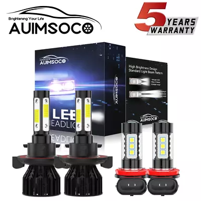 For Mitsubishi Eclipse 2006-2007 LED Headlight High/Low Beam Fog Light Bulbs Kit • $49.99